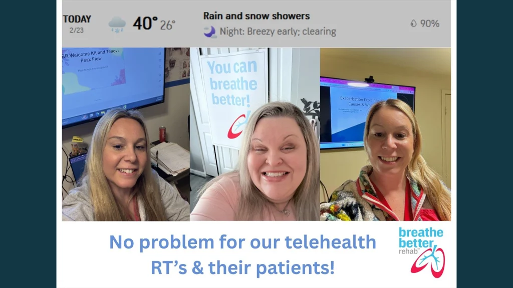 Snow Day Has No Impact On Virtual Pulmonary Rehabilitation
